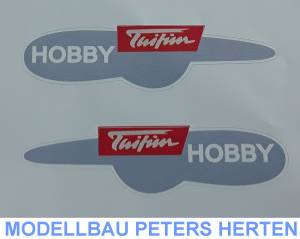 Aumann RC Taifun Hobby Aufkleber blau - P-10008 Abb. 1