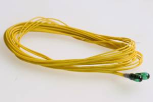 Krick Robbe Romarin Glühlampe grün Ø 3 mm 6V / 50 mA 800 mm Kabel - 1654 - ro1654 abb. 1