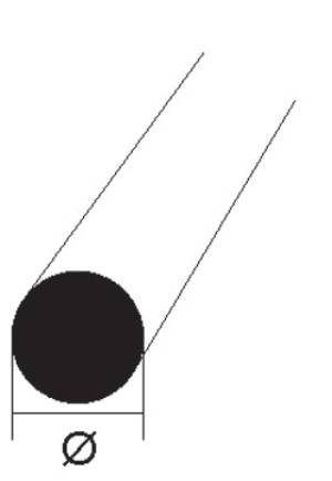 Krick MR-100 Rundstab Ø 2,5x250mm (5) - 190860 Abb. 1