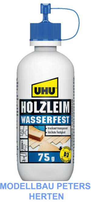 Krick UHU Holzleim Wasserfest 75g Flasche - 48510 Abb. 1