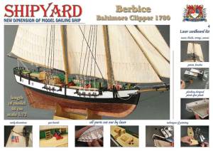 krick Berbice 1780 Laser Kartonbausatz