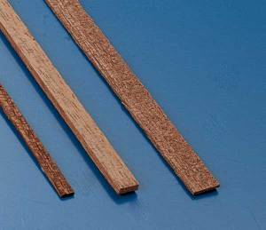 krick Mahagonileisten 1x3mm(10Stk) - 81563 Abb. 1