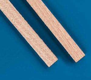 krick Sapelly-Leisten 1x4x1000mm(10Stck) - 83142 Abb. 1