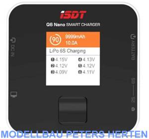 Robbe ISDT P10 Dual Smart Charger 1-6A 250W (x2) 10A (2x) 400W/16A parallel Ladegerät   - P10 Abb. 1