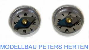 Aero-naut Aeronaut Magnetkompass mit Nadel, echte Funktion Ø 13 mm - 5690/13 - 569013 Abb. 1
