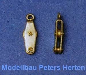 Aero-naut Violinblock mit einer Rolle, Höhe 13 mm 3 Stück - 5239/00 Abb. 1