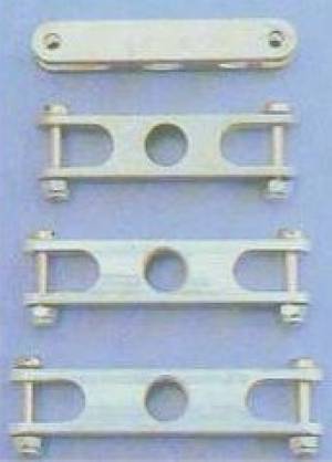 Aeronaut 2-Blatt-Alu-Mittelstück Blattaufnahme 8mm Achsabstand 38mm - 7242/21 Abb. 1