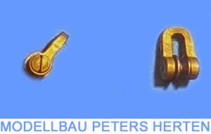 Aero-naut Aeronaut Schäkel mit Rolle Metall 12 x 7 x 5 mm VE5 - 5323/00 - 532300 Abb. 1