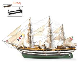 krick Occre Amerigo Vespucci Standmodellbausatz 1:100 mit Segelsatz - oc15006 Abb. 1