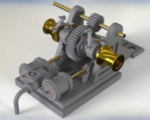 Ankerwinde Joffre 1:48 3D-Bausatz