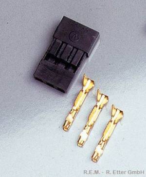 Etter Bausatz -Servostecker Graupner JR / Uni Stecksystem - 60075
