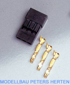 Etter Bausatz -Servostecker Graupner JR / Uni Stecksystem VE 10 - 60084 abb. 1