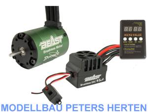 D-Power BEAST Combo FUN BEAST 4P 3650-3450KV BL Motor & BEAST 45A BL ESC - BA365001C Abb. 1