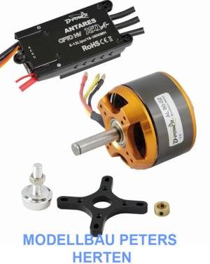 D-Power Brushless SET AL80-02 & 150A HV Opto Antares Regler - AL8002SET Abb. 1