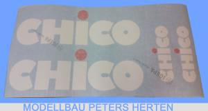 RBCKits Dekorbogen Chica / Chico weiß - MCP 1 Abb. 1