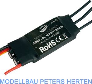 D-Power Bullet 20A Opto Brushless Regler - 220 - 9320 abb 1