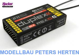 Hacker DUPLEX 2.4EX Empfänger REX 10 Assist - 80001243 Abb. 1