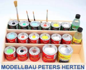 SG Modellbau Farb- und Pinselständer (unbefüllt) - 1414 Abb. 1