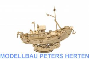 Fischkutter (Lasercut Holzbausatz)