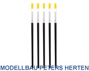 Flachpinsel (5 Stück)