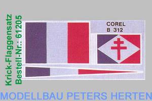 Krick Flaggensatz La Toulonnaise - 61205 Abb. 1