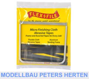 Krick Flex-I-File Mikrofinish Schleif Set mit Rahmen - AA15129 Abb. 1