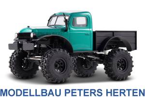 FMS FCX24 Power Wagon Mud-Racer 1:24 grün - RTR 2.4GHz Brushless Version