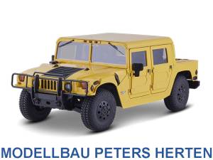 D-Power FMS Hummer H1 Alpha 1:12 gelb - RTR 2.4GHz - DPFMS11261RTRYL Abb. 1