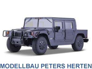 D-Power FMS Hummer H1 Alpha 1:12 schwarz - RTR 2.4GHz - DPFMS11261RTRBK Abb. 1