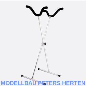 FMS Modellständer X silber