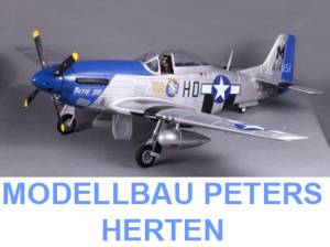 D-Power FMS P-51D Mustang V8 Red Tail PNP - 145 cm - DPFMS008PRT Abb. 1