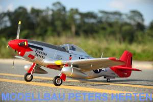 D-Power FMS P-51D Mustang V8 PNP - 145 cm - Combo incl. Reflex Gyro - DPFMS008P-REF Abb. 1