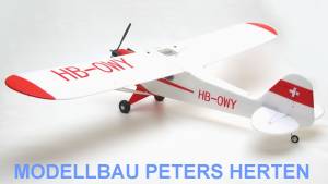 D-Power FMS Piper J3 Cub V3 PNP incl. Schwimmer - 140 cm - Combo incl. Reflex Gyro System - DPFMS106PF-REF Abb. 1