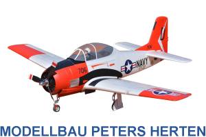 FMS T-28D Trojan V4 rot - 142cm