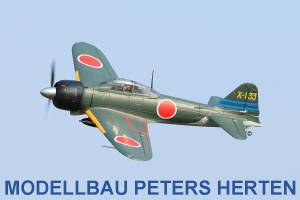D-Power FMS Zero A6M Mitsubishi PNP - 140cm mit Reflex Gyro - DPFMS033PGN-REF Abb. 1