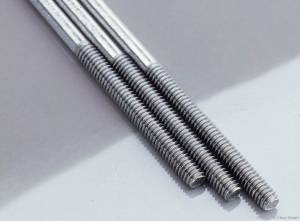 Etter Gewindestange Länge 200 mm Gewindelänge 20 mm gerollt M 2 x 1,9 mm Art. 30775 abb. 1