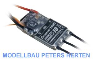 D-Power Graupner BRUSHLESS CONTROL + T18 BEC - 33718 Abb. 1