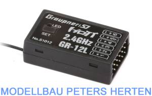 Graupner GR-12L HoTT Empfänger (6-Kanal) S1012 Abb. 1