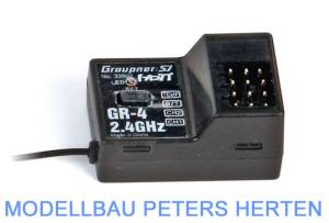 Graupner GR-4 HoTT Empfänger (2-Kanal) Art. 33502 Abb. 1