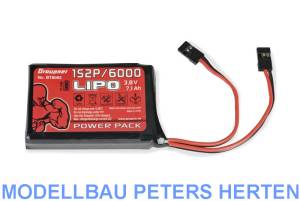 D-Power Graupner Senderakku LiPo 1S2P/6000 TX - BT8082 Abb. 1