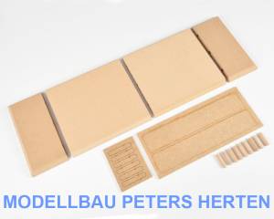 Grundplatte MDF 600x200x20 mm Bausatz