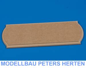 Krick Grundplatte MDF 500x150x14 mm - 61107 Abb. 1