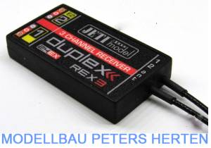 Hacker DUPLEX 2.4EX Empfänger REX 3 A20 - 80001249 Abb. 1