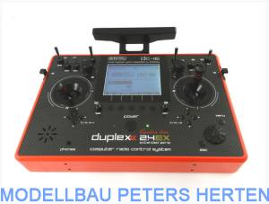 Hacker DUPLEX 2,4EX Pultsender DC-16 RED Carbon Multimode - 80001617 Abb. 1
