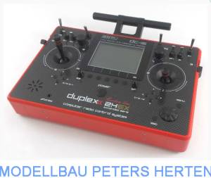 Hacker DUPLEX 2,4EX Pultsender DC-16 RED Carbon Mode 1/3 - 80001562 Abb. 1