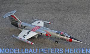 Sebart Hacker F104 EDF RTF - Silber USA Set + Gyro - 65450010 Abb. 1