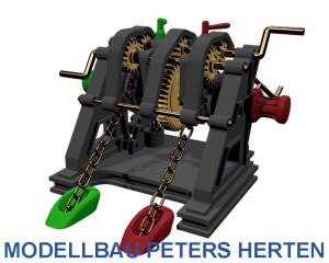 Historische Ankerwinde 1:25 3D Bausatz
