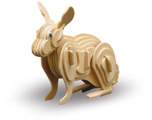 Donau Electronics Holzbausatz Hase - M858-3