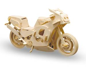 Donau Electronics Holzbausatz Rennmotorrad - M865-8