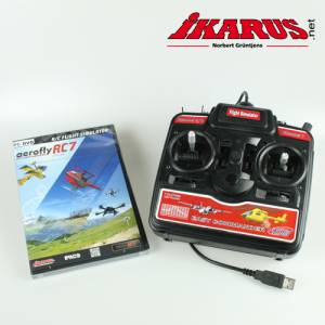 Ikarus aerofly RC7 ULTIMATE auf DVD mit USB-Commander für Windows - 3071025 abb. 1